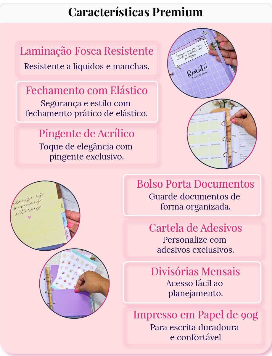 Planner Professor |Para Educação Infantil Planejamento Escolar Simplificado Com O Planner Professor Da Arte 18 Papelaria De Luxo!